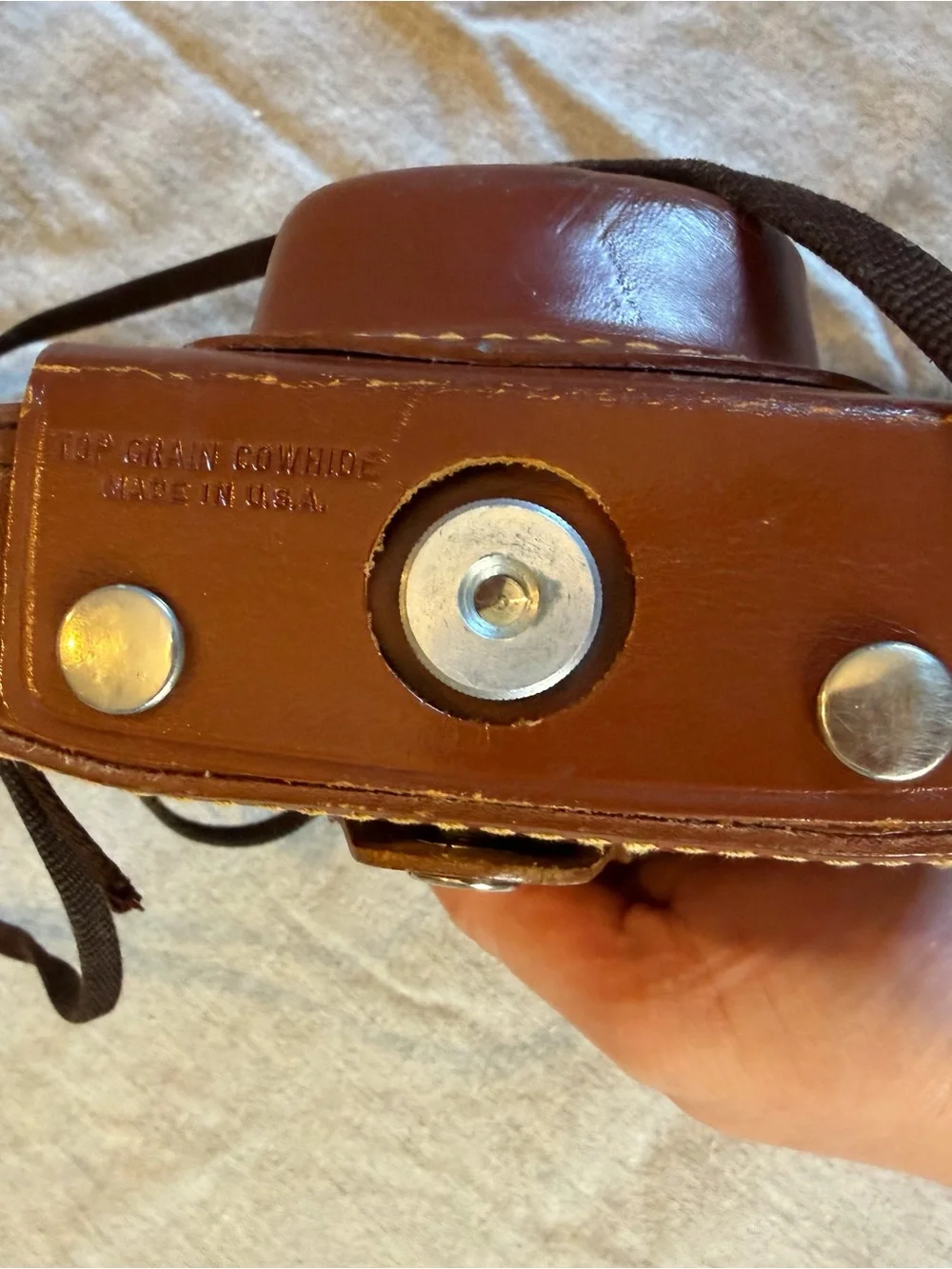 Kodak Bantam RF Camera in Brown and Silver Trim